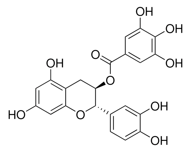 (&#8722;)-Catechin gallate &#8805;98% (HPLC), from green tea