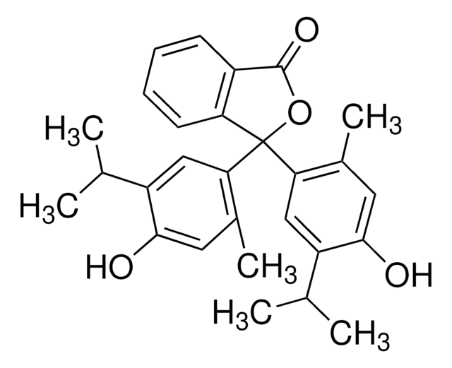 Thymolphthalein ACS reagent, indicator (pH 8.8-10.5)