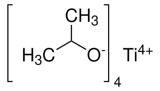 Titanium(IV) isopropoxide packaged for use in deposition systems