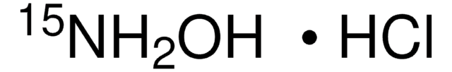 Hydroxylamine-15N hydrochloride &#8805;98 atom % 15N, &#8805;95% (CP)