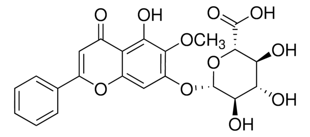 Oroxylin A 7-glucuronid phyproof&#174; Reference Substance