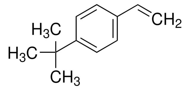 4-tert-Butylstyrol contains &#8804;100&#160;ppm tert-butylcatechol as inhibitor, 93%