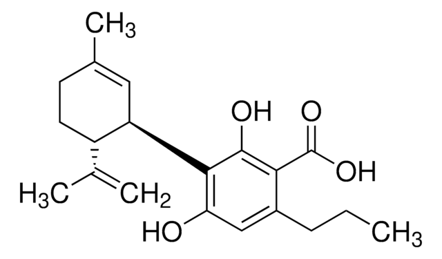 Cannabidivarinsäure (CBDVA) -Lösung 1.0&#160;mg/mL in acetonitrile, certified reference material, ampule of 1&#160;mL, Cerilliant&#174;