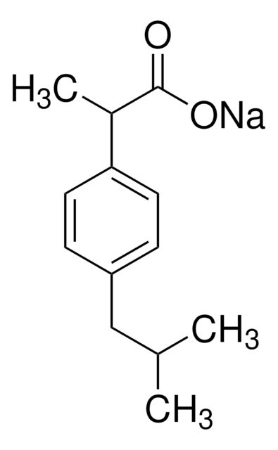 Ibuprofen Natriumsalz analytical standard, &#8805;98% (GC)