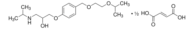 Bisoprolol hemifumarate salt &#8805;98% (HPLC), solid